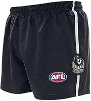 The AFL Store Collingwood Youth Baggy Shorts Black