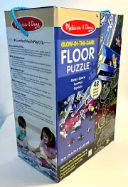 Melissa & Doug Puzzle Outer Space Glow in the Dark 48 Piece Large