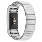 15cm Stainless Steel Smart Watch Bracelet Strap Elastic Band For Fitbit Charge 2