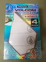 New Volcom Mens 4 Pack A-Shirts Tank Tops.