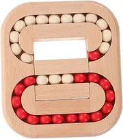SUPVOX Rotating Bean Puzzle Toy for Seniors Adults Boys and Girls Sensory Fidget Toy Set for Brain Teaser