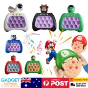 Quick Pop Push it Electronic Game Controller LED Sensory Fidget Toy for Kids