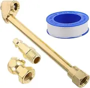 SWOOMEY Rapid Inflation Car Tire Inflator Nozzle Quick Connect Chuck Air Chuck for Air Hose Pump Fitting