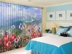 3D Flower sky 6 Blockout Photo Curtain Printing Curtains Drapes Fabric Window AU