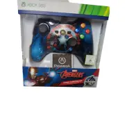 New Avengers XBox 360 Wired Video Game Controller Captain America Shield 2015