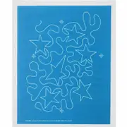 Quilting Full Line Stencil Seeing Stars A4 use with Pounce 40091W