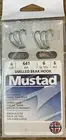 Mustad Snelled Beak Hook size 6 6lb Test Line-1pk of 6pcs-Brand New-SHIPS N 24HR