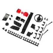 Axial AXI230022 Exterior Body Detail Parts / Jeep JLU : SCX10 III