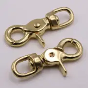 Brass Bag Clip Bracelet Clasps Lobster Clip Swivel Snap Hooks