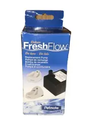 Petmate Fresh Flow Deluxe Replacement Pump 120V AC Adapter and Cord Included