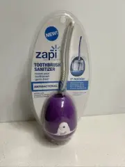 Zapi Toothbrush Sanitizer UV Dental Sanitizer Purple NEW Sealed