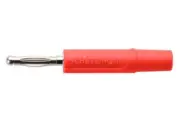 CONN, Banana, PLUG, 10A, RED, SOLDER, Banana Test Connectors FK 02 L NI / RT