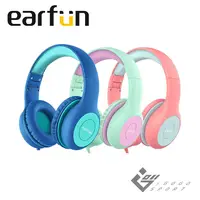 在飛比找myfone網路門市優惠-EarFun K1 兒童耳機粉紅色