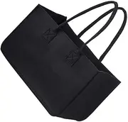 Luxshiny Portable Firewood Storage Pouch Felt Firewood Bag for Outdoor Use Collapsible Design