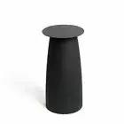 Dining table base Kopar Earth 7 Black Round Modern 28 inches / japandi style