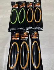 7 Packages Glow Necklace Glow Sticks 3 Sticks & Connectors Per Package
