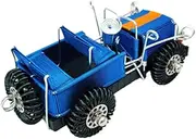 JISADER Vehicles Model Figurine Car Model Vehicles Model Artwork Collectible Table Centerpiece Ornament DIY Craft for Shelf Car Lovers Men, Blue