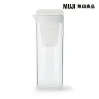 在飛比找momo購物網優惠-【MUJI 無印良品】壓克力冷水筒/1L 冷水專用 約1L