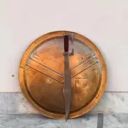 Medieval 300 Spartan Shield With Sword King Leonidas War Shield Metal Shield Lar
