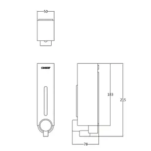 [特價]凱撒衛浴CAESAR 單孔給皂機Q831