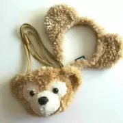 Disney Resort Duffy Pass Case & Headband Set Plush Coin Bag Ears Hat