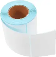 HOODANCOS 1roll Heat Sensitive Barcode Paper Labels Labels White Self-Adhesive for Shipping and Address Tagging