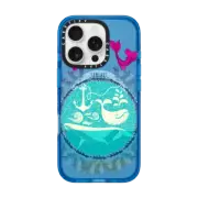 iPhone 16 Pro Impact Case MagSafe Compatible Whales in Ocean