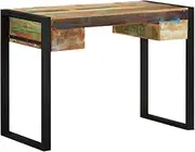 Desk Solid Reclaimed Wood Home Office Furniture Modern Rustic Workstation