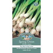 Mr Fothergill's White Lisbon Spring Onion Vegetable Seeds