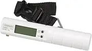 [ヤザワ] YAZAWA Travel Luggage Scale, LED Display, White, Plastic, Handheld, 40kg Max, Backlit