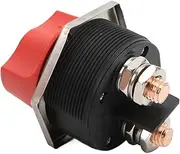 RASTKY Battery Disconnect Switch with Off Function for RV, Car, Boat - 300A Isolator Switch for Applications