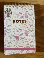 SANRIO HELLO KITTY & FRIENDS GOLD TOP-SPIRAL NOTEBOOK Special Collection.Rainbow