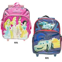 在飛比找PChome24h購物優惠-福利品日本進口迪士尼公主閃電麥坤拉桿童包兒童後背包包雙肩背包