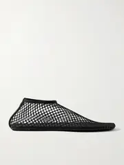 [Christopher Esber] Christopher Esber - Mesh Ballet Flats - Black - IT35 IT 35 Black
