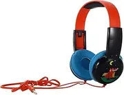 101 Wired Headset On Ear Headphones with 3.5mm o Jack & Volume Portable Cute ren Learning Headphone Compat with Cellphones Computer MP3/4 Pad Tablet Black Black red Wolf