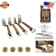 Premium Handheld Clay Extruder Set 2 - Adjustable Depth for Pottery Projects