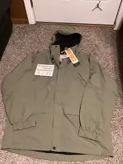 NWT Timberland Rugged Trail Timber Dry Lightweight Green Jacket Men’s Sz XL!!