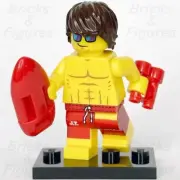 LEGO® Lifeguard Collectible Minifigures Series 12 71007 col12-7 col185 Beach