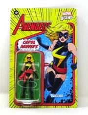 Marvel Legends Retro Carded Carol Danvers Action Figure 3.75 inch