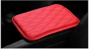 Car Centre Console Storage Box Universal Car PU Leather Mat Center Console Arm Rest Protection Cushion Auto Armrest Storage Box Dustproof Cover BHYYDSS(8 29x28x1cm)