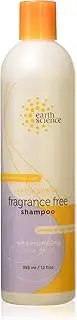 [Earth Science] Fragrance Free Shampoo, 12 Fl. Oz. (Pack Of 2)