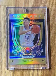 Tyler Herro 19-20 Draft Picks Rookie Crusade Orange Prizm #38/149 Heat Rare!