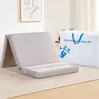 Foldable Mattress 4Inch Folding Mattress Fold Out Floor Sofa Bed for Adults, ...