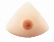 Amolux "Ruby" Triangle Symmetrical Pair of Silicone Breast Forms