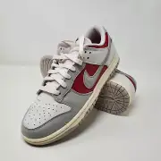 Nike Dunk Low Light Iron Ore Gym Red HJ9093-030 Men's Size 8.5