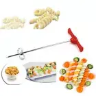 2pcs/set Vegetables Spiral Potato Cucumber Chopper Spiral Slicer Cutter.EK
