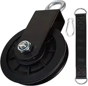 MotiveTech Pulley Block, Lifting Pulley, Stable, Quiet Pull-Down Wheel, Lifting Wheel for Home Crane Traction Ladder Lifts, Fitness Equipment