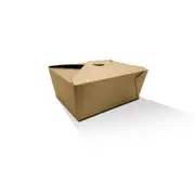 X-Large PLA Coated Lunch Box 200pc/ctn
