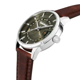 Timberland 天柏嵐 文藝時尚兩地時間手錶-42mm TDWGB2201502