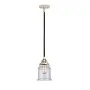 Innovations Canton 6" Mini Pendant, LED, BK PN/Seed - 288-1S-BPN-G184-LED